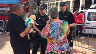 Police at Pride