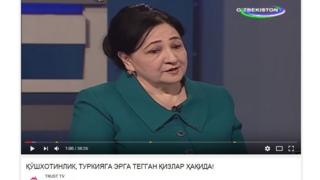 Özbəkistan Ədliyyə Nazirliyinin nümayəndəsi Dilbahor Yaqubova