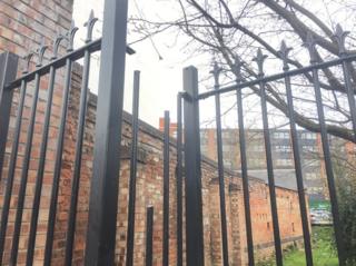 Railings in Curzon Street