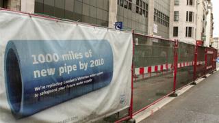 Water works in London