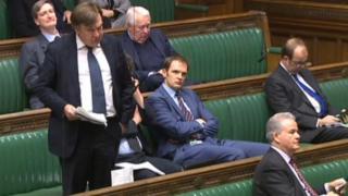 Dan Poulter MP in the House of Commons