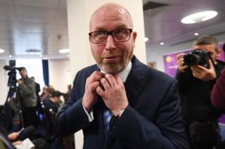Ukip leader Paul Nuttall speaking at a policy launch event in Great George Street, London.