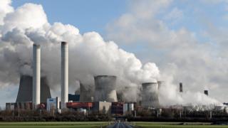 RWE's Niederaussem power plant in Bergheim, Germany