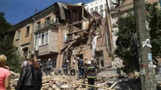 вибух в будинку в Києві