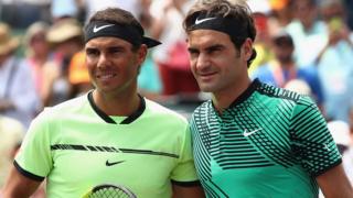 Rafael Nadal y Roger Federer