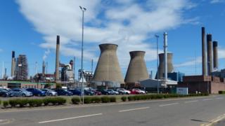 Grangemouth petrochemicals plant