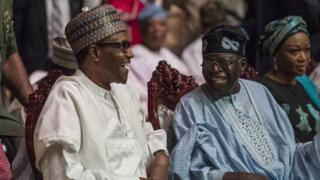 Buhari, Tinubu na nwunye ya