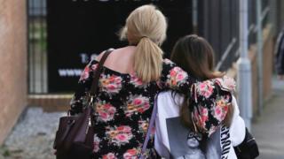 Young concert-goers