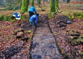 Excavations at Banquo's Walk near Fort William
