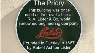 Blue plaque