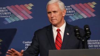 Mike Pence "ayaa diiradda saaraya hirgalinta hadafyada madaxweynaha