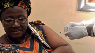 Ebola vaccine trial