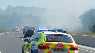 A338 fire