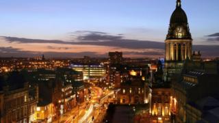Leeds Headrow and Town Hall