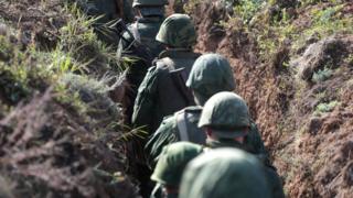 Россия, Украина, военные, Донбасс