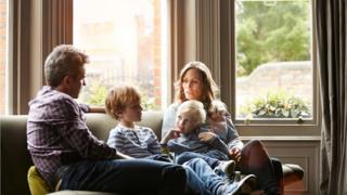 Family at home