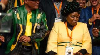 Rais Zuma ameoa wake wengi na Bi Dlamini-Zuma alikuwa mmoja wa wake zake watatu hadi Dlamini alipomtaliki mwaka 1998.