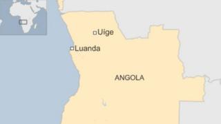 Taswirar kasar Angola