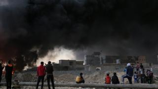 Yadda ake luguden wuta dan karbe birnin Mosul daga hannun 'yan IS
