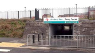 Barry Docks station