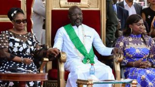 George Weah, umukuru w'igihgu mushasha wa Liberia