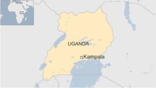uganda map