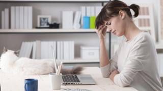 woman at laptop