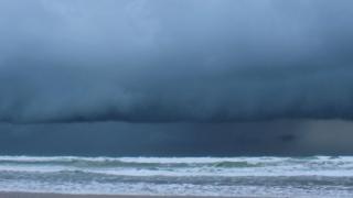 Storm over the Atlantic