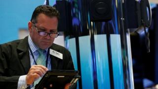 NYSE trader