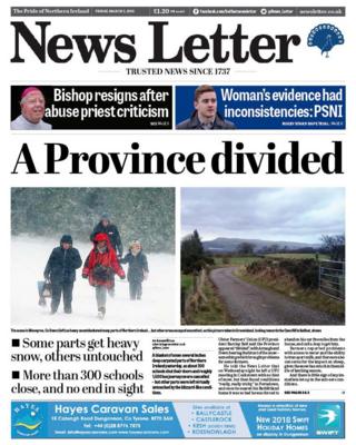 News Letter front page