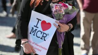 Manchester vigil after terror attack