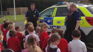 Pupils at Haydonleigh Primary School, Swindon