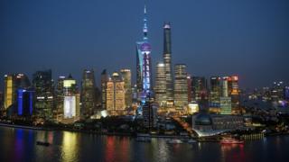Shanghai skyline