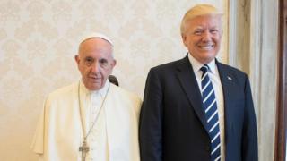 Donald Trump y el Papa