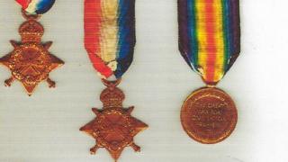 Three of three stolen medals