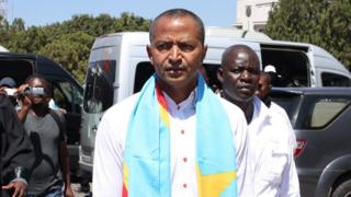 Opposition figure Moise Katumbi in Lubumbashi on 13 May