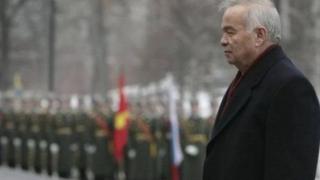 Marhum prezident Islom Karimovning Moskvaga tashrifi payti olingan fotosurat