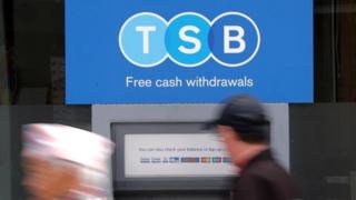 TSB cash machine