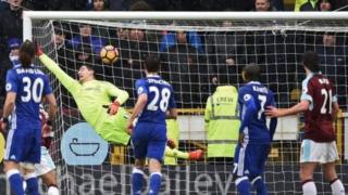 Kwallon da Brady ya ci Thibaut Courtois