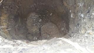 Hole in road, Luton