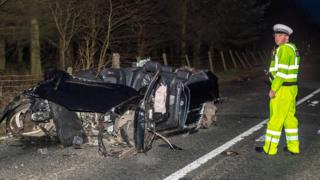 Crash scene