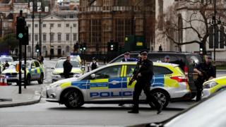 Police responding to Westminster attack