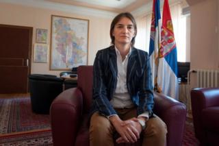 Serbia, Brnabic, gay