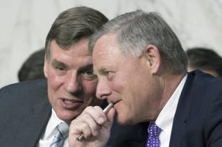 Sens Warner and Burr