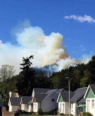 Pitlochry fire