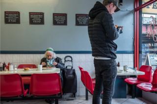 Man on mobile phone