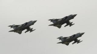 A Tornado flypast in the UK (2010)