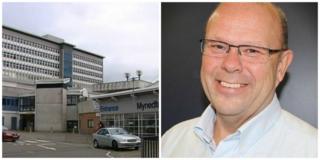 University hospital of Wales and Len Richards