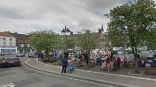 Horncastle town centre