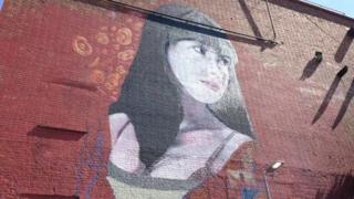 Argentinian artist Martin Ron's Tobacco Factory mural takes shape